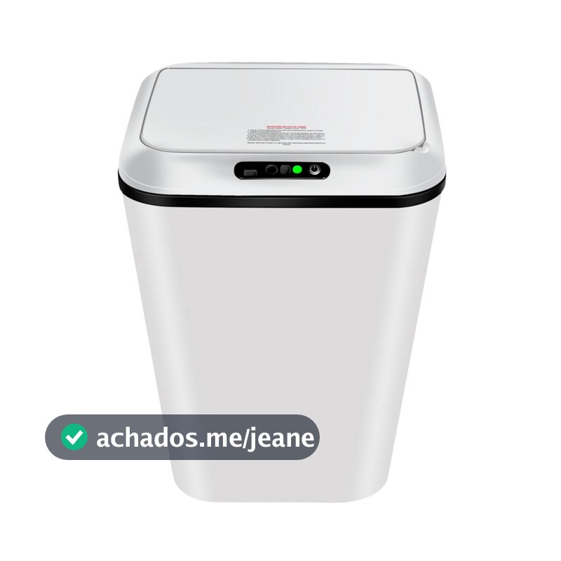 Intelligent Automatic Sensor Trash Can for Bathroom Kitchen Office Capacity 16 Liters