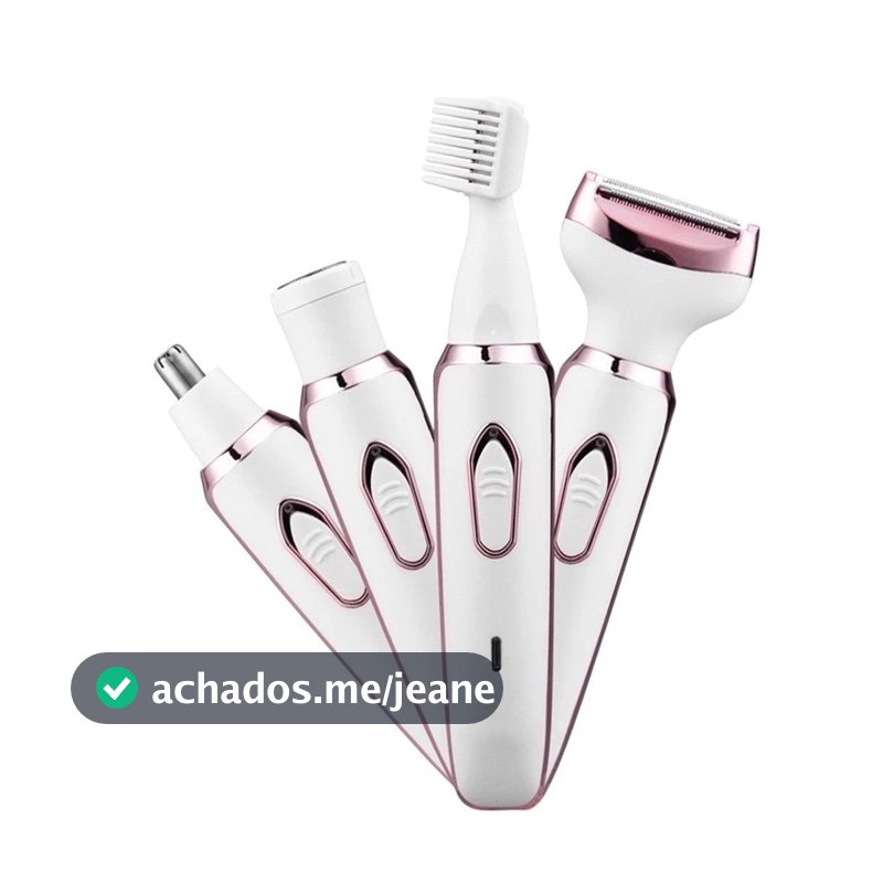 Novo Aparador Barbeador Removedor Multi-funcional 4 Em 1 De Axila Pêlos Sobrancelha Elétrico