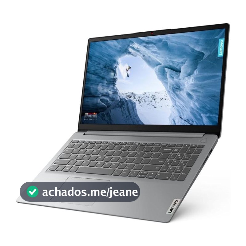 Notebook Lenovo IdeaPad Slim 3 15.6" Full HD - Intel N100 128GB Armazenamenot 4GB RAM Win 11 Últimas unidades
