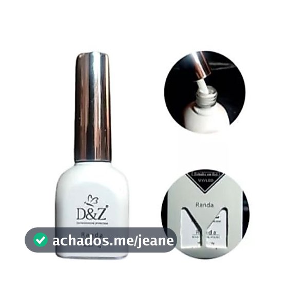 Esmalte em Gel Renda Luxo 12g - D&Z