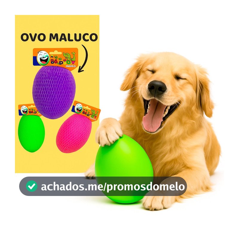 Brinquedo Cachorro Mordedor Cachorro Pet Ovo Maluco Bolinha Interativa Para Cachorro