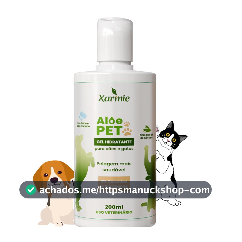 Melhor Tratamente Dermatitie Cachorro e Gato Babosa 200g