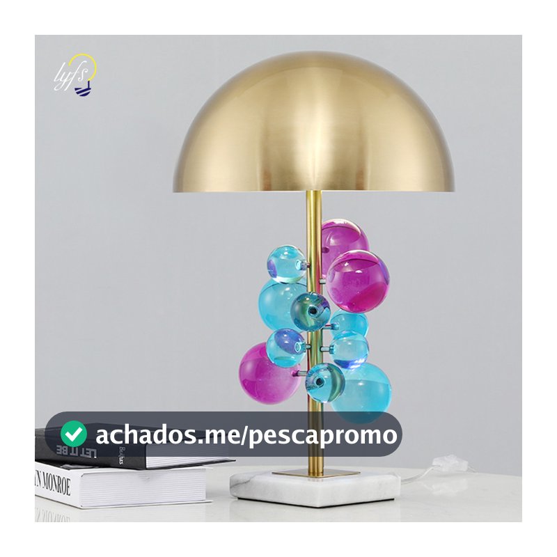 Nordic Cristal LED Candeeiro De Mesa Para O Quarto Camasid Night Light Sala Estar Decoração Do Hotel Moderno Luxuoso Est