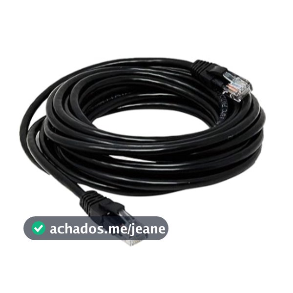 Cabo de Rede de Internet 15/20/25/30/40/50  Metros Cat5