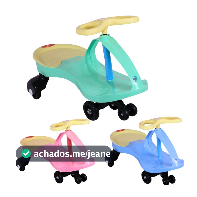 Carrinho Rolimã Infantil Super Car c/ Volante 360 - Castela