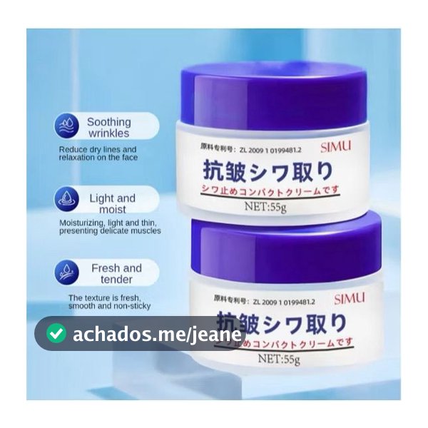 Tecnologia Japonesa 28 Dias Creme Rejuvenescedor Antirrugas Pele