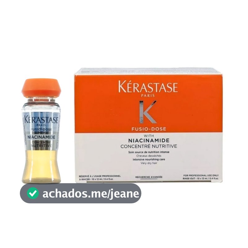 Kérastase Ampola Fusio Dose Concentre Nutritive Oleo Fusion 10x12ml