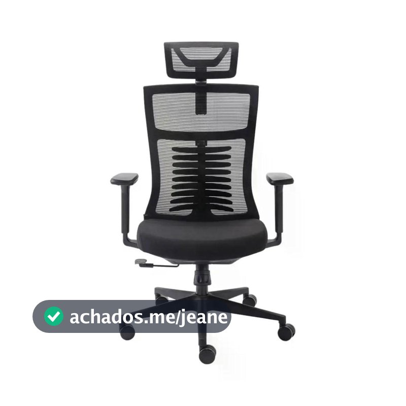 Cadeira Gamer Ergonômica Elements Gaming Vertta Preta