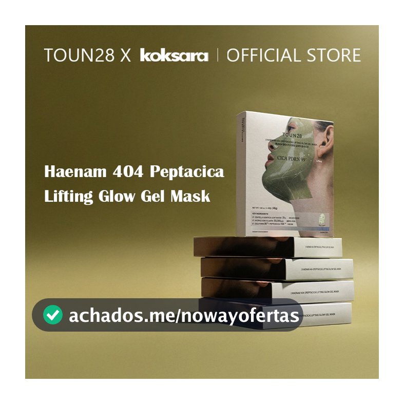 [OFFICIAL] TOUN28 Haenam 404 Peptacica Lifting Glow Gel Mask 46g 1 Sheet • 4 Sheets