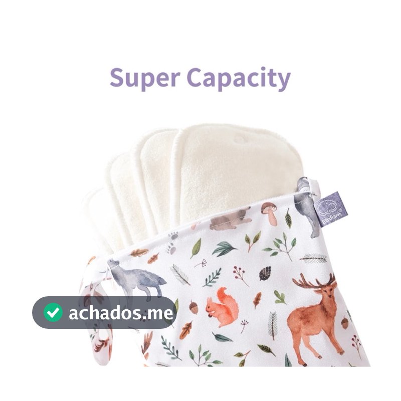 Bolsa porta fraldas multifuncional organizador de carrinho de bebê