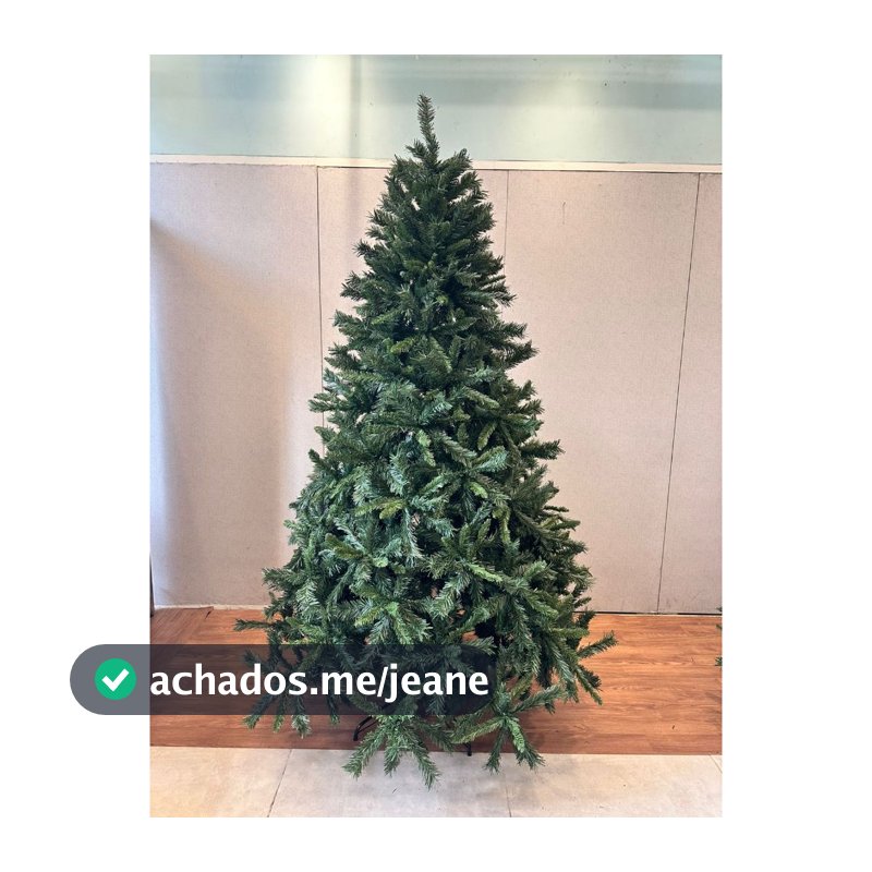 Árvore Natal Pinheiro Verde Realista 1,80m Maresias Luxo c/ 870 Galhos Diâmetro 104cm