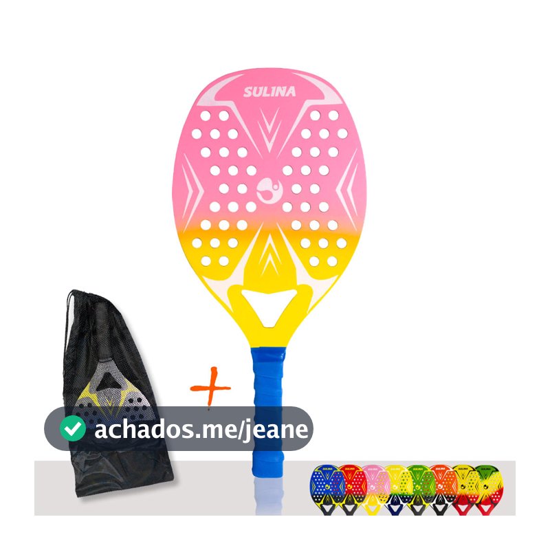 Raquete Beach Tennis XPlay Sweet + Capa