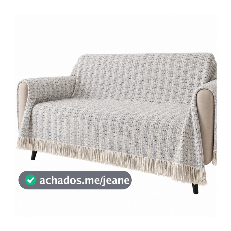 Manta Luxo Cruzada 2,40m x 2,50m 100% Algodão - Várias Estampas e Cores - Conforto Premium