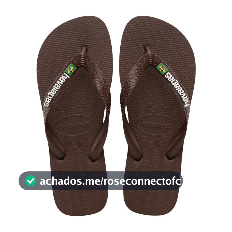 Chinelo Havaianas Brasil Logo