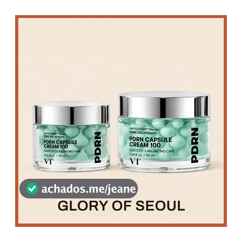 [Novo] Creme Cápsula VT PDRN 100 (50mL , 30ml)