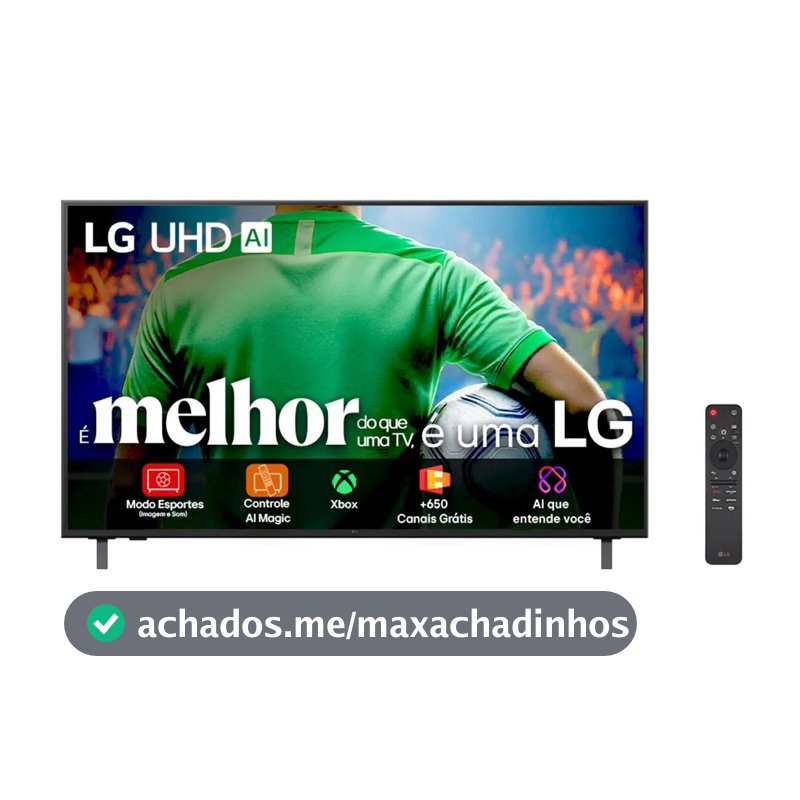 Smart TV LG 65" LED, UHD 4K, 60 Hz, a7 AI Processor 4K Gen8 -  65UA8550PSA