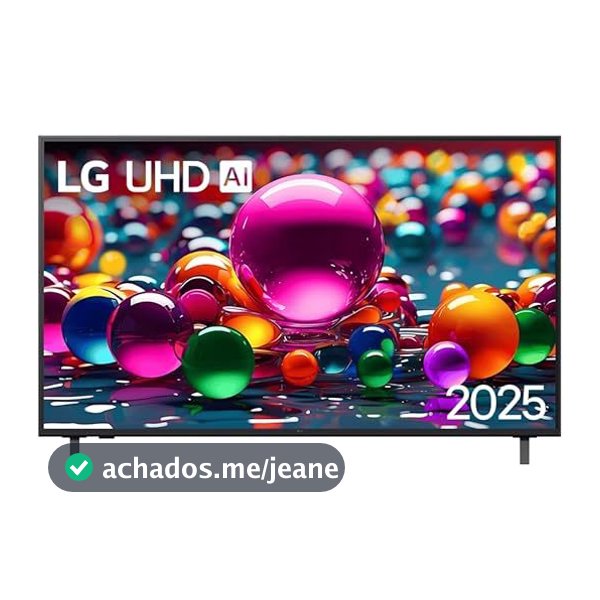 Smart TV LG AI 65" - 4K UHD α7 AI Processor 4K Gen8 webOS 25-65UA7500PSA