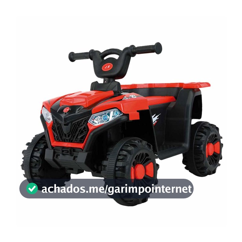 Quadriciclo Infantil Elétrico Marcha Frente e Ré Zippy Toys