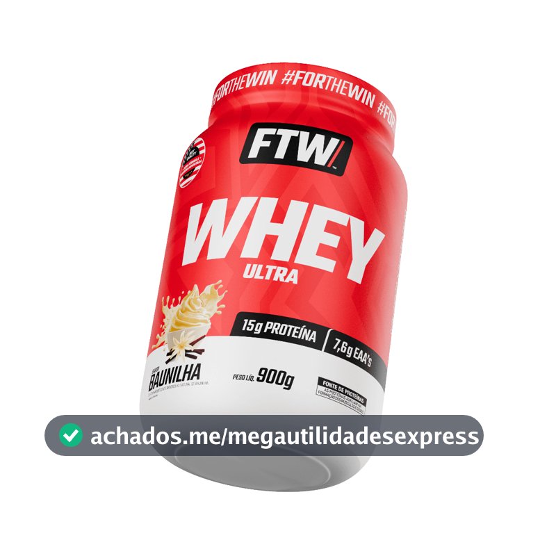 Whey Ultra Protein Concentrado Pote 900g - FTW