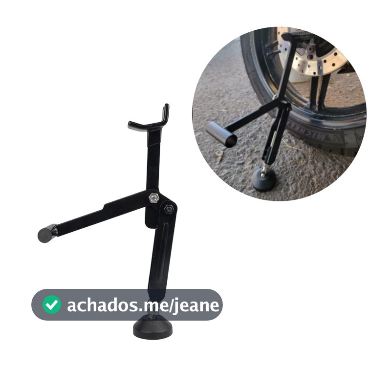 Macaco Elevação Para Moto Universal Metal Portátil Cavalete