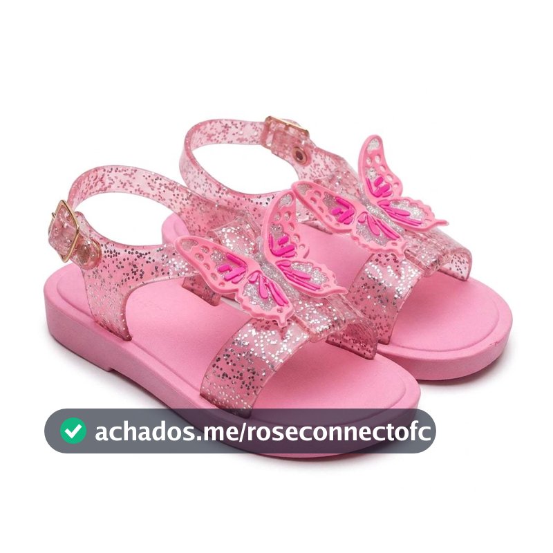 Sandália feminina Infantil Conforto Emborrachado para menina