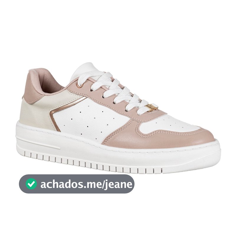 Tênis Feminino Casual Clássico Leve Conforto Retrô Recortes Original GiGiL
