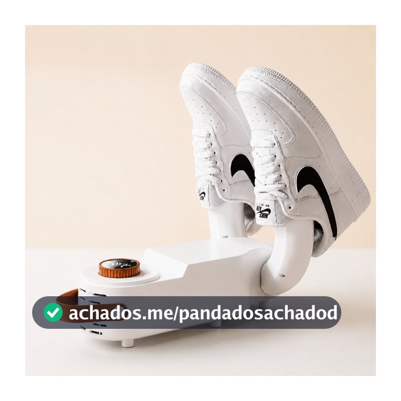 Secador de Tênis Elétrico Esterilizador Elimina Mau Cheiro e Umidade