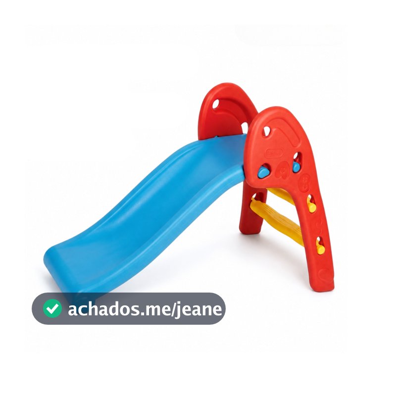 Escorregador Portátil Infantil 2 Degraus Toboga Grande Antiderrapante para Crianças