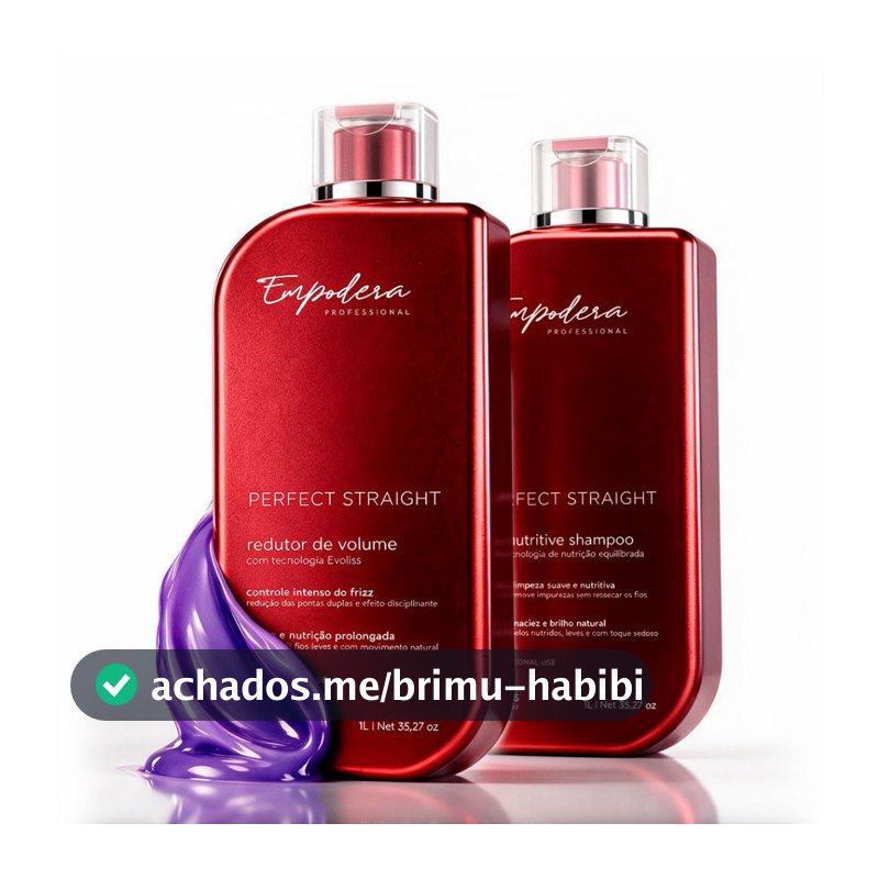 Progressiva Orgânica Profissional Empodera Perfect Straight Sem Formol Selagem Capilar