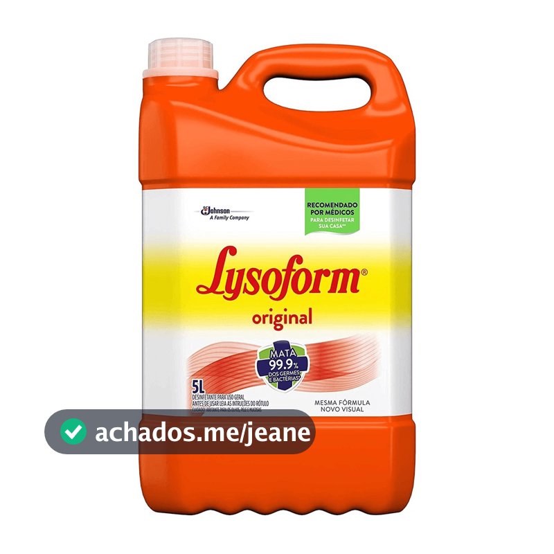 Desinfetante Líquido Lysoform Bruto - 5L