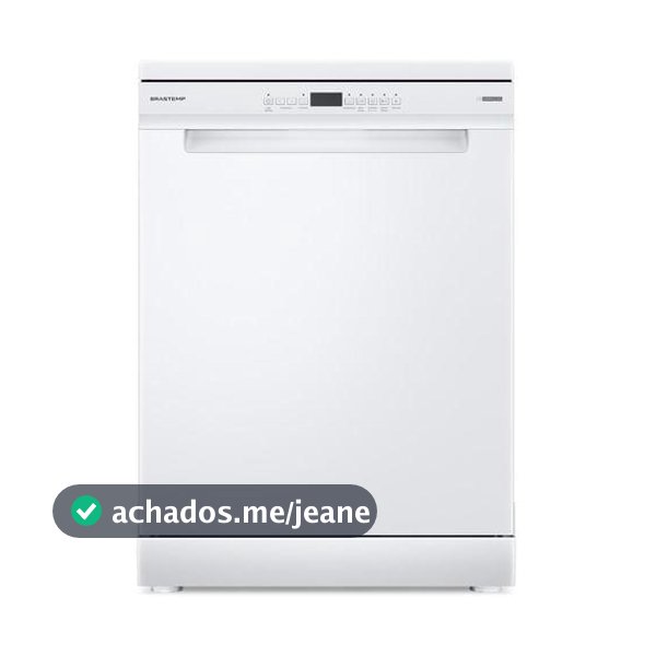 Lava Louças Brastemp 14 serviços com Smart Sensor Branca BLF60AB