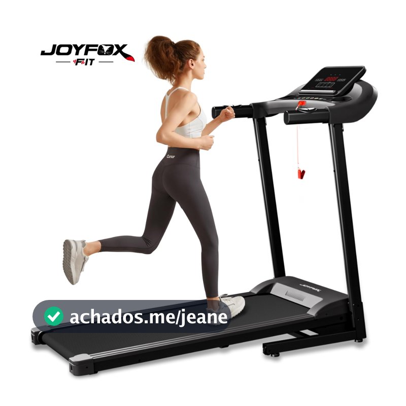 Esteira Ergométrica Elétrica Treadmills JOYFOX Dobrável Trainer 14Km/H 2.0HP 220V