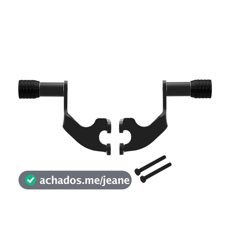 Protetor De Motor Slider Alumínio Super Adventure Moto Honda CB 300R/ CBX 250 Twister