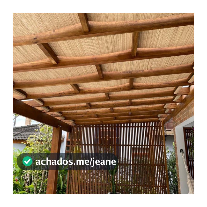 10mt Lineares De Esteira De Junco Forro, Pergolado, Gazebo 5m²
