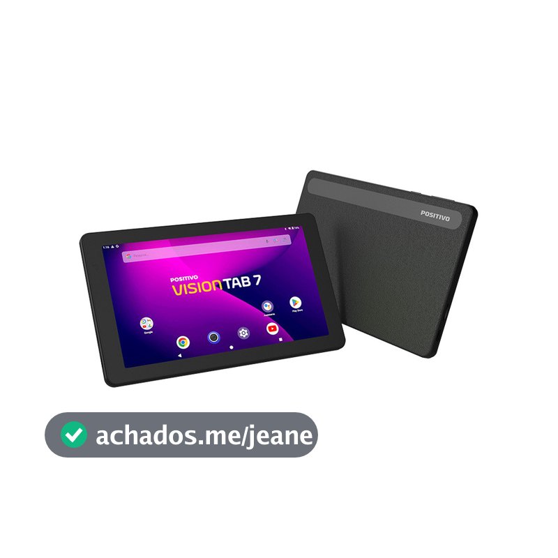 Tablet Positivo Vision TAB 7 64GB 3GB 7” Preto