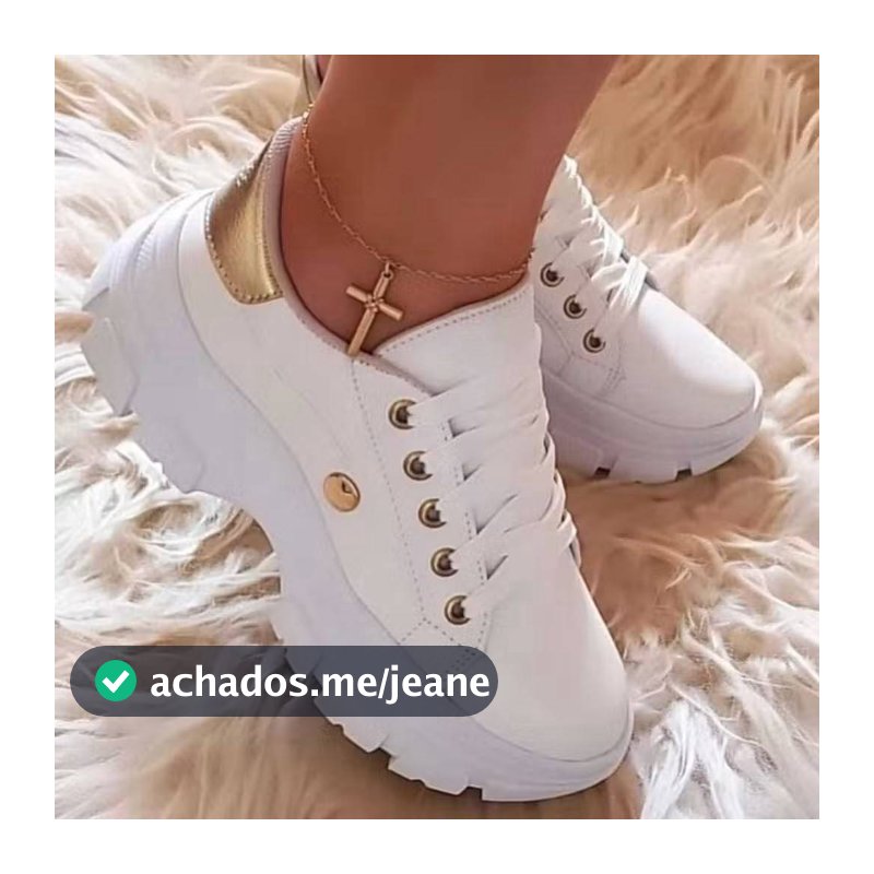 Tênis feminino mais vendido lançamento na promoçao PLATAFORMA lindo 4.0 trabalho barato