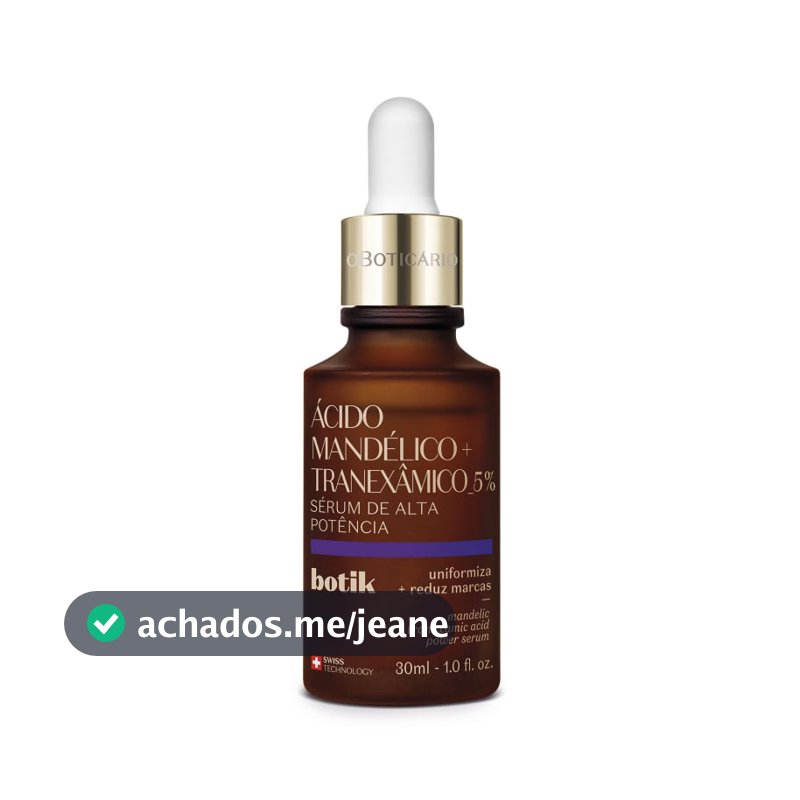 Botik Serum Acido Mandelico Tranexamico 30Ml - O Boticário