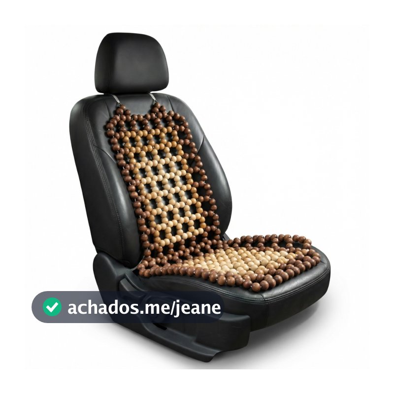Encosto De Bolinha Massageador Ortopédico Para Banco De Carro