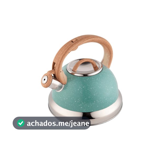 Chaleira de Inox com Indução e Apito Brinox Roma 2,7 Litros Diversas Cores