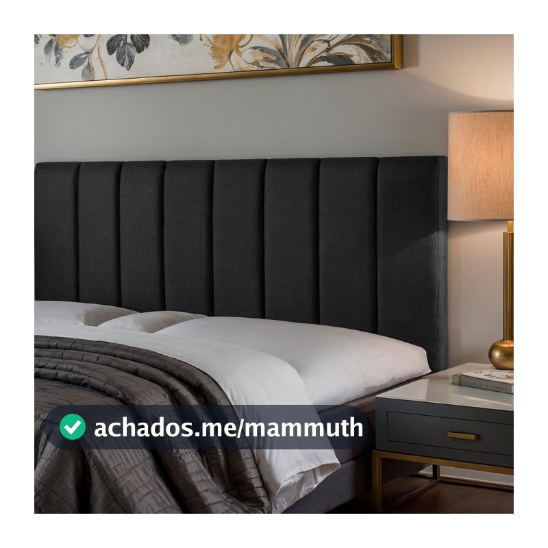 Cabeceira de Cama Adesiva Kit Completo Estofada em Módulos  - Envio Imediato