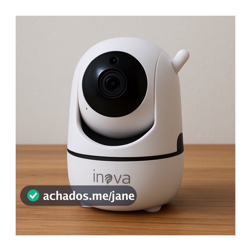 Câmera De Segurança Wifi Ip Audio E Sensor Movimen 360 Graus