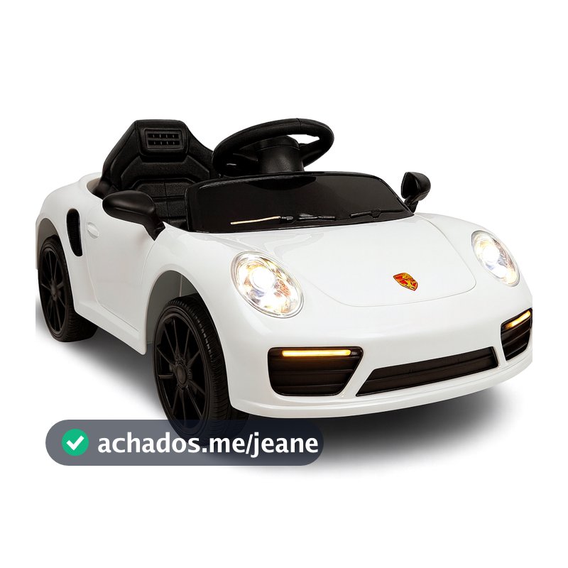 Quadriciclo Infantil Elétrico Carro Compact Carrinho de Passear 2 em 1 Controle e Manual Zippy Toys