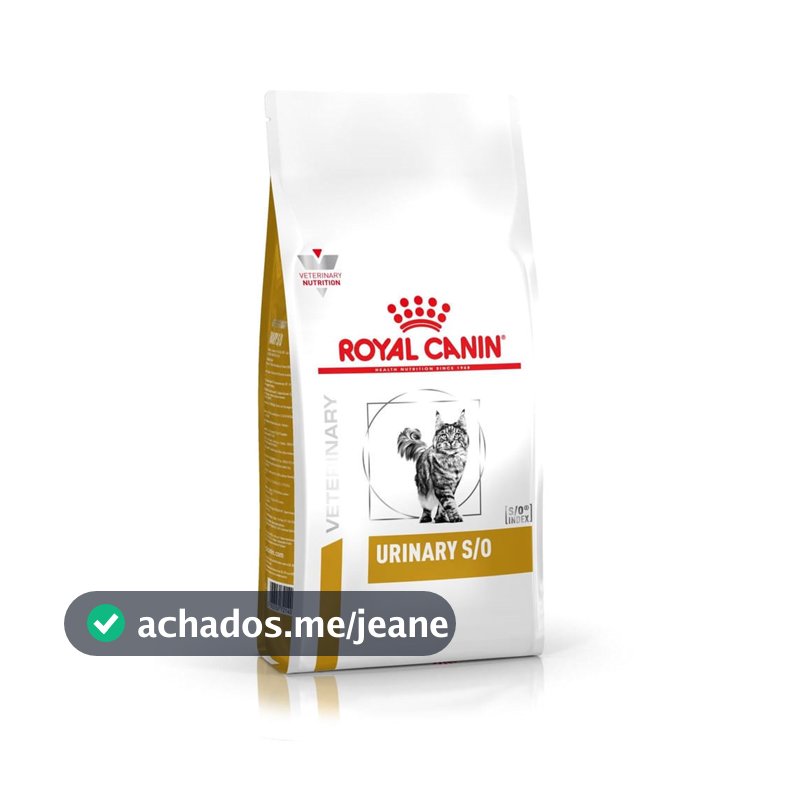 Ração 1,5Kg Royal Canin Veterinary Urinary S/O Gatos Adultos