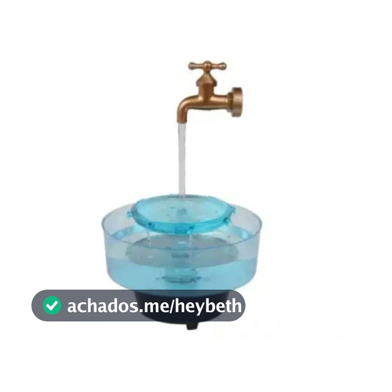 Fonte Aquafonte e Também Bebedouro Para Gatos  Litwin  Decoração 110v