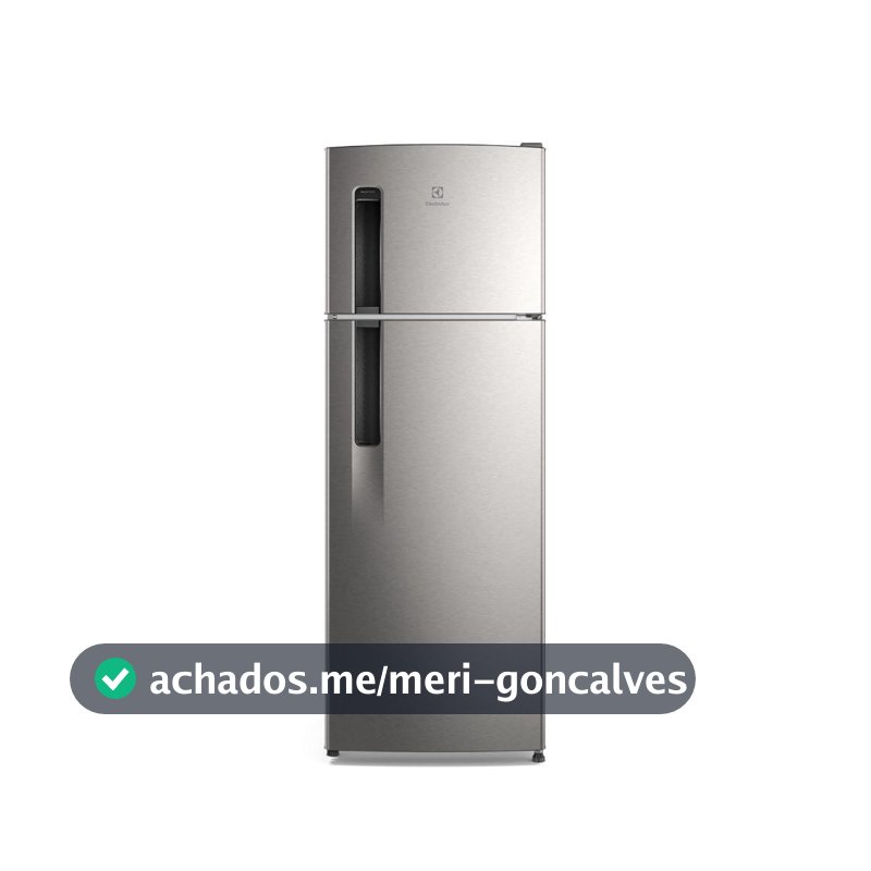 Geladeira Electrolux Frost Free 320L Duplex Inox Look (TF38S)
