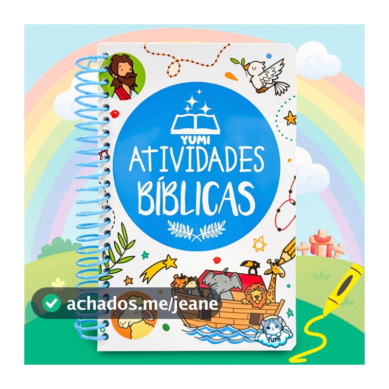 Livro Infantil 365 Atividades Bíblicas Para Crianças Livro de colorir, Atividades, Educativos