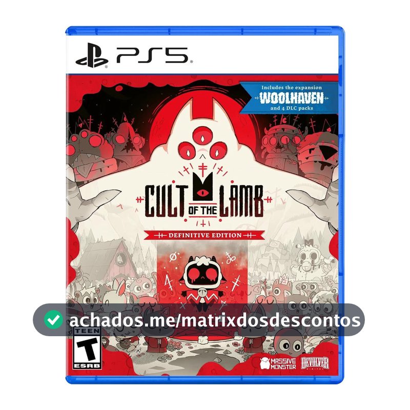Cult of the Lamb Definitve Edition PS5 Midia Fisica