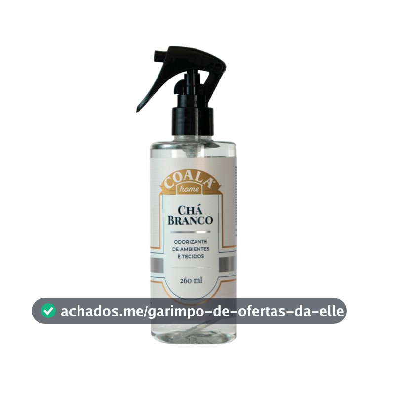 Coala Odorizante de Ambientes e Tecidos Chá Branco 260ML