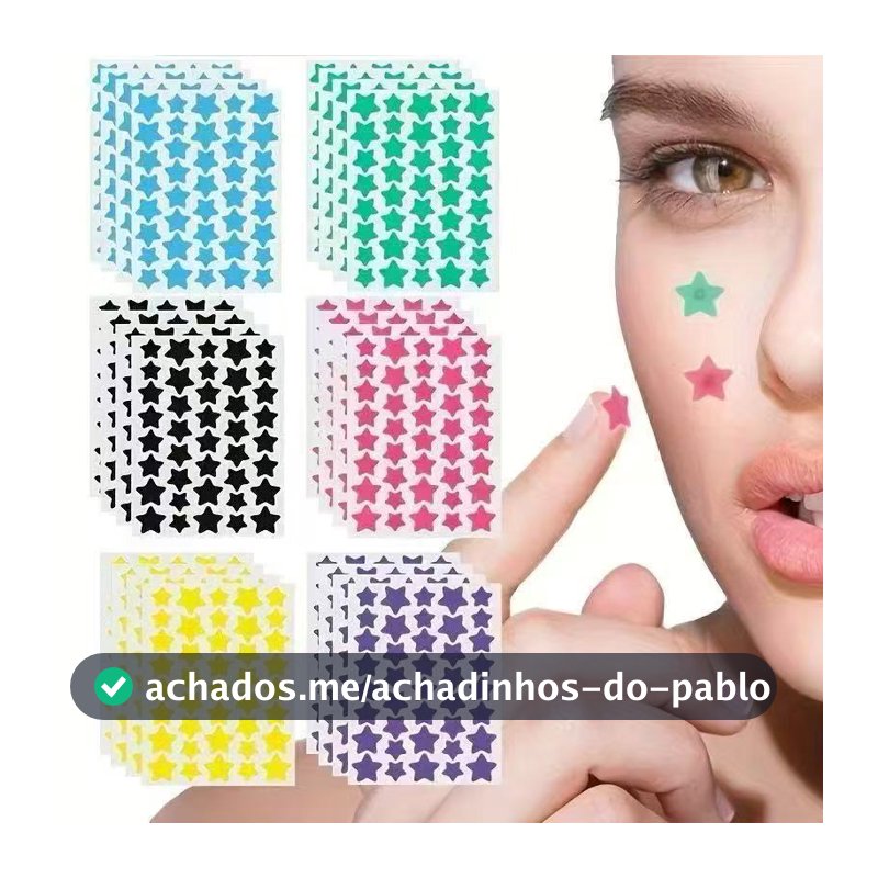40 Peças De Adesivos Para Espinhas Rosto , Hidrocolóides Acne Cobrir E Manchas Kit De Ferramentas Popper De