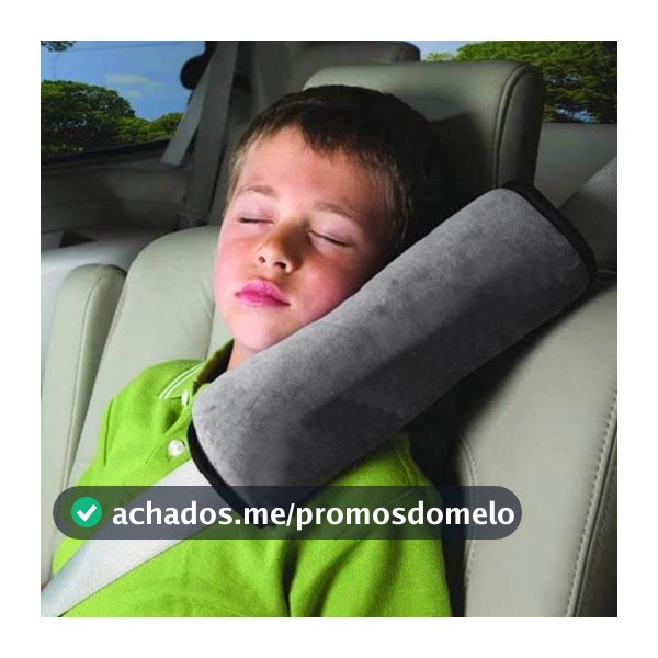 Almofada Protetor Ombro Cinto Segurança Carro Criança Infantil